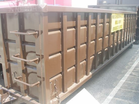 25 yard roll-off bin