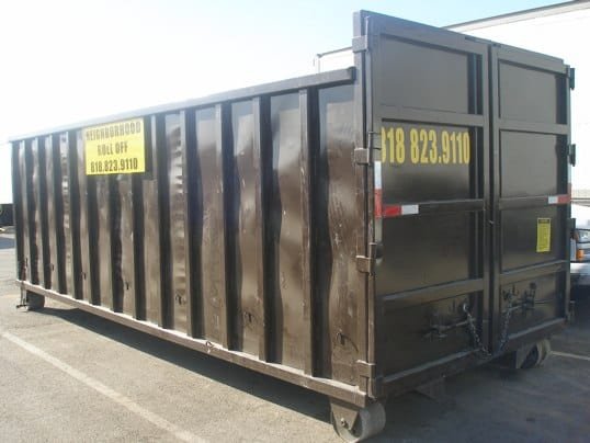 40 yard roll-off bin